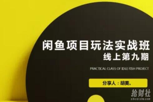 闲鱼项目玩法第9期蓝海营销项目,从0到1实操教您如何批量化去玩(完整无水印版)