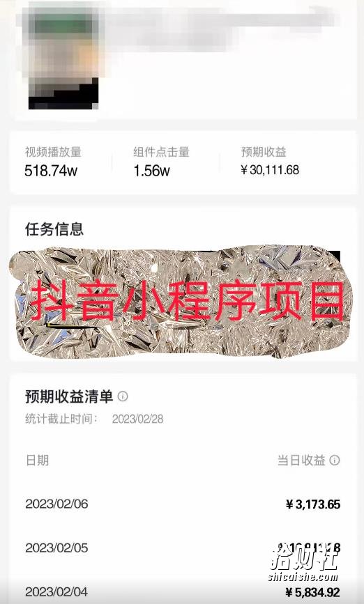 D1G馆长2023年收费990的抖音小程序变现新玩法,单号轻松日入200+