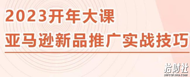 2023亚马逊新品推广实战技巧，线下百万美金课程的精简版，简单粗暴可复制，实操性强的推广手段