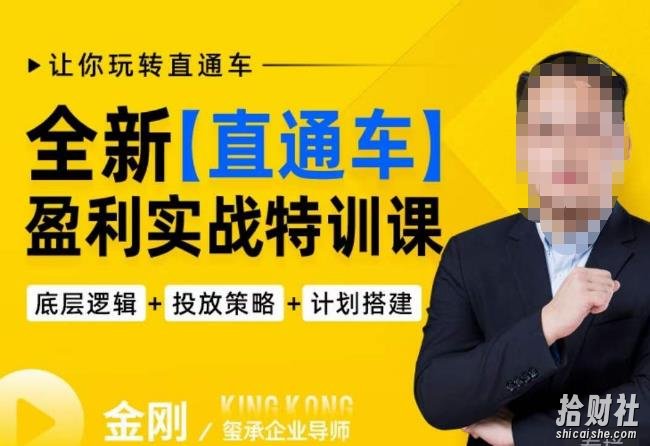 玺承·全新直通车盈利实战特训课,从底层逻辑详细拆解,从底层,策略到搭建,让你玩转直通车