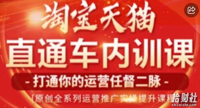天问电商·2023淘宝天猫直通车内训课，零基础学起直通车运营实操课程