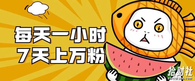 暴力涨粉项目:每天一小时,七天上万粉【揭秘】