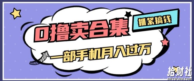0撸项目月入过万,售卖全套ai工具合集,一单29.9元,一部手机即可【揭秘】