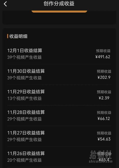 最新撸视频号作创者益收课程,测通了视频号分成计划,一天百来块