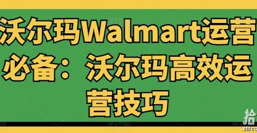 沃尔玛Walmart运营必备:沃尔玛高效运营技巧