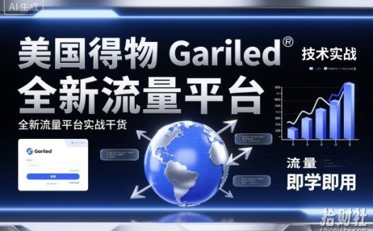 美国得物Gariled技术实战，全新流量平台实战干货，即学即用