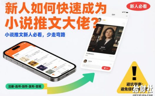 新人如何快速成为小说推文大佬？小说推文新人必看，少走弯路