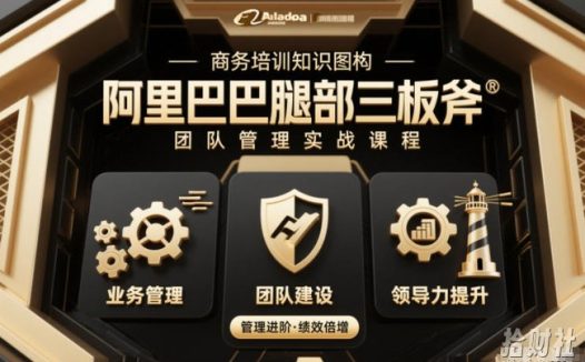 团队管理必学课程系列,阿里巴巴“腿部三板斧”