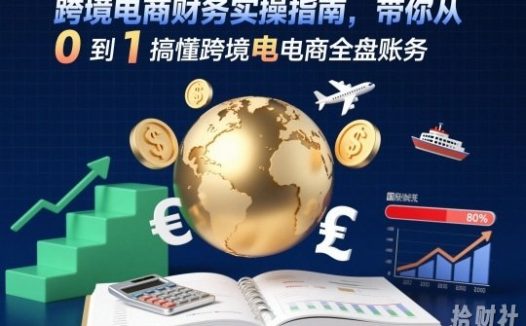 跨境电商财务实操指南,带你从0到1搞懂跨境电商全盘账务
