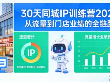 30天同城IP训练营2026年,从流量到门店业绩的全链路