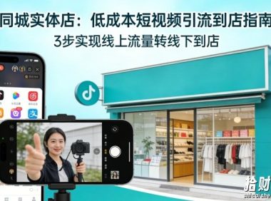 同城实体店,如何低成本把客户从短视频带到线下门店