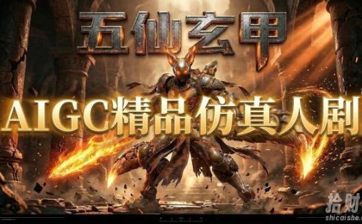 AIGC精品仿真人短剧教学,以五仙玄甲风为例展示保姆级实操教学