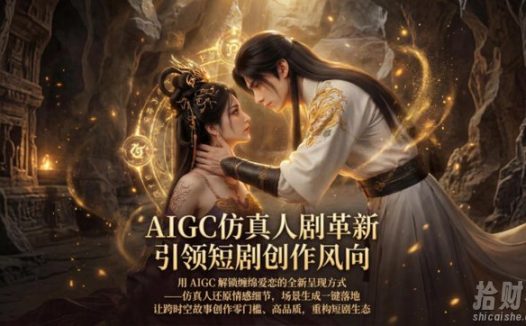AIGC仿真人《合欢宗》短剧教学,用AIGC解锁缠绵爱恋的全新呈现方式,让跨时空故事创作零门槛、高品质,重构短剧生态