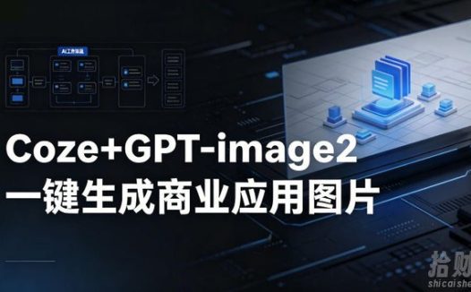 【Coze工作流搭建实操教程】coze+GPT-image2一键生成商业应用图片,全流程保姆级教学