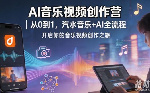 AI音乐视频创作营|从0到1,汽水音乐+AI全流程,开启你的音乐视频创作之旅
