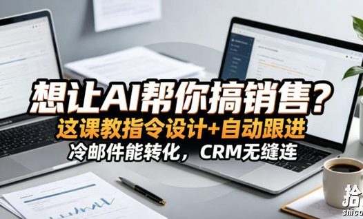 想让AI帮你搞销售?这课教指令设计+自动跟进,冷邮件能转化,CRM无缝连!【原创双语字幕】