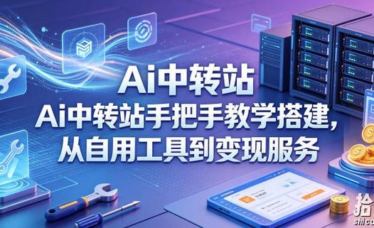 Ai中转站手把手教学搭建,从自用工具到变现服务