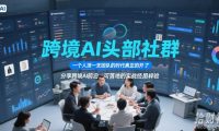 跨境AI头部社群，一个人顶一支团队的时代真正的开始了，分享跨境AI前沿，可落地的实战经验（更新5月11日）