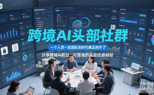 跨境AI头部社群,一个人顶一支团队的时代真正的开始了,分享跨境AI前沿,可落地的实战经验(更新5月11日)